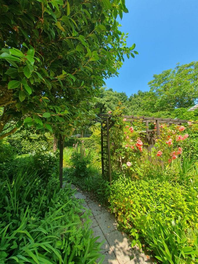 Maison En Pierre Dans Son Nid De Verdure Roz-Landrieux Exterior foto